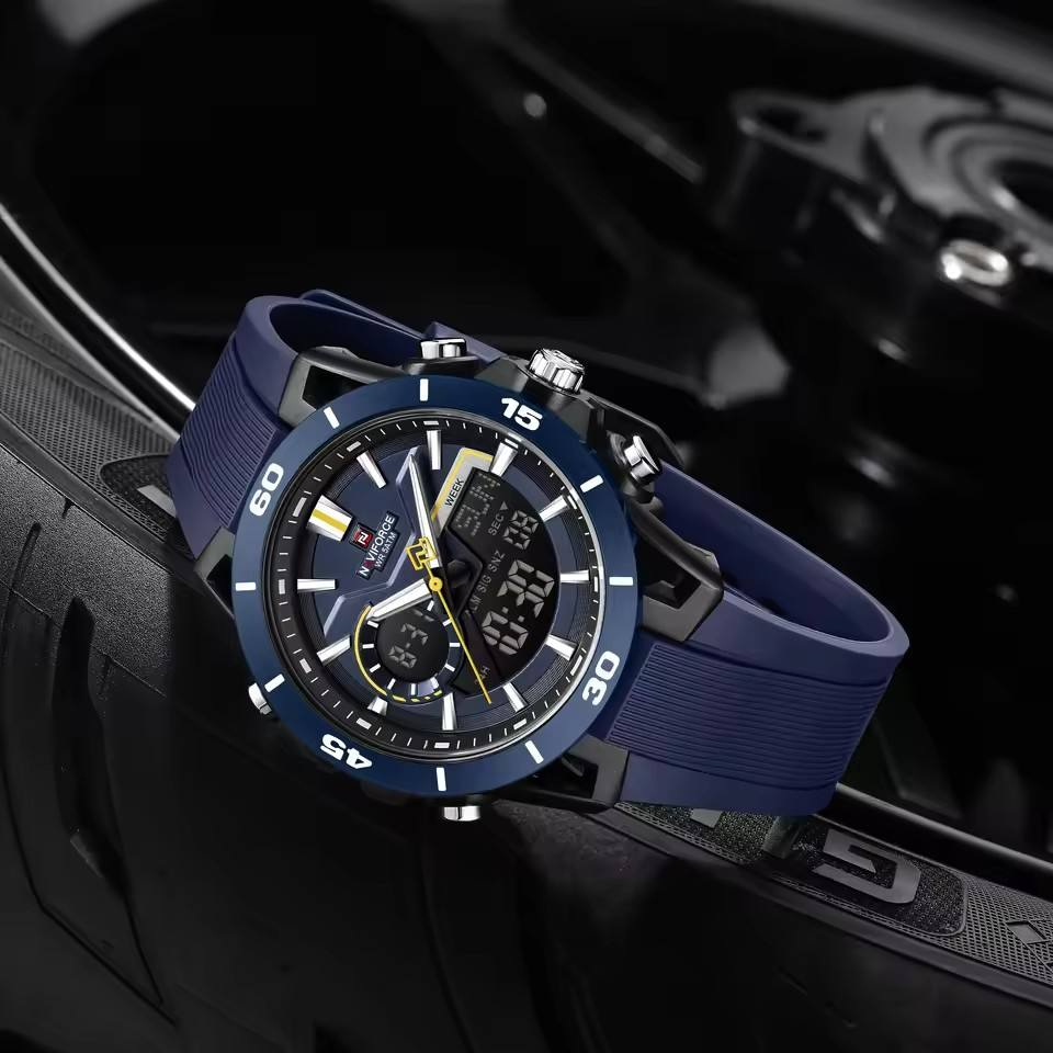 Naviforce NF 7135 Luxury Analog Quartz Wristwatch For Men - Image 2