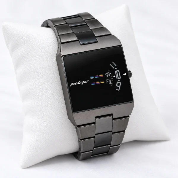 Poedagar 857 Black Men’s Luxury Quartz Watch Upgraded - Image 2