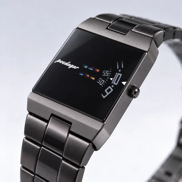 Poedagar 857 Black Men’s Luxury Quartz Watch Upgraded - Image 3