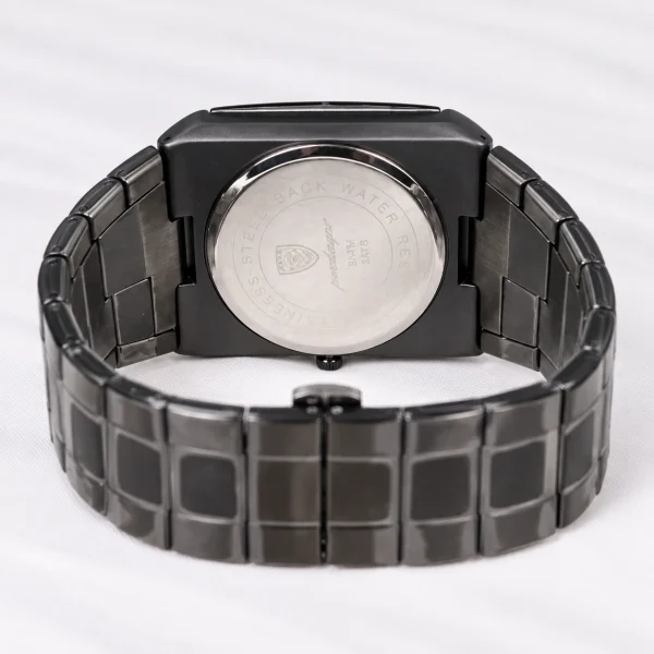 Poedagar 857 Black Men’s Luxury Quartz Watch Upgraded - Image 4